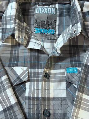 DIXXON Soho Flannel. Brand New, Never Worn. Men’s Large